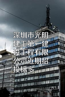 深圳市光明建工第一建设工程有限公司