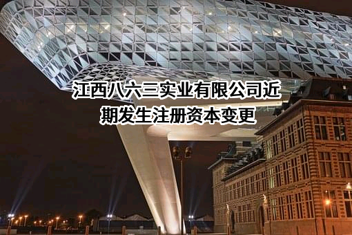 江西八六三实业有限公司