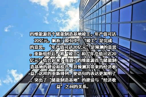 扬州市四维能源科技有限公司