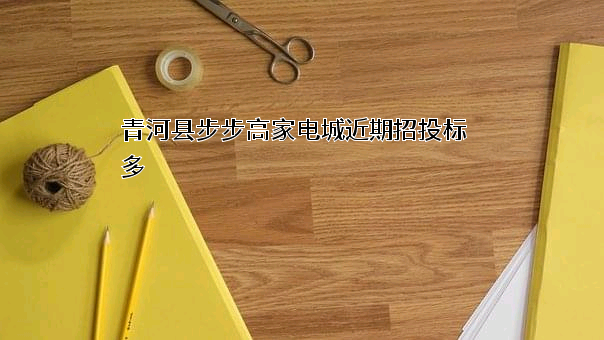 青河县步步高家电城