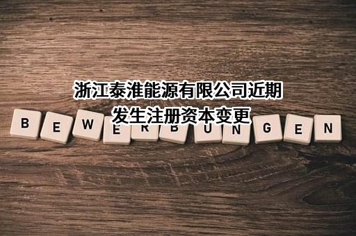 浙江泰淮能源有限公司
