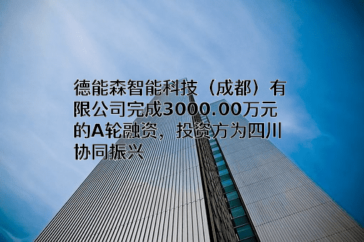 德能森智能科技(成都)有限公司