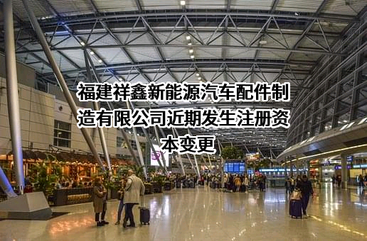 福建祥鑫新能源汽车配件制造有限公司