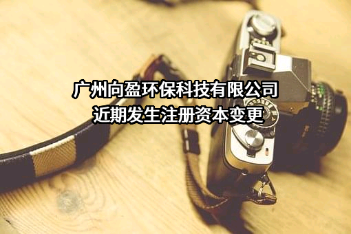 广州向盈环保科技有限公司