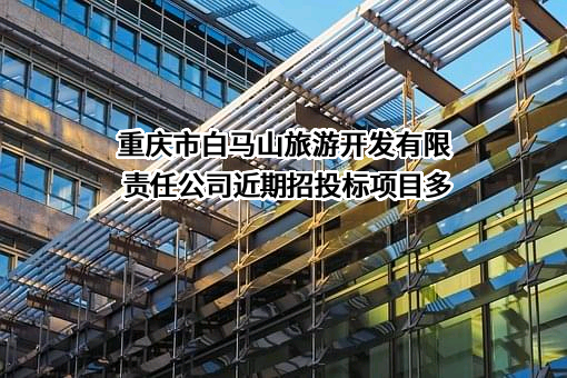 重庆市白马山旅游开发有限责任公司