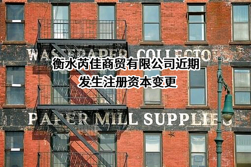 衡水芮佳商贸有限公司