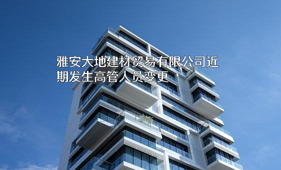 雅安大地建材贸易有限公司