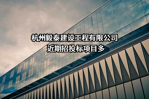 杭州毅泰建设工程有限公司