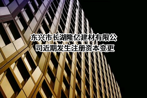 东兴市长湖隆亿建材有限公司