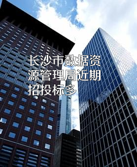长沙市数据资源管理局