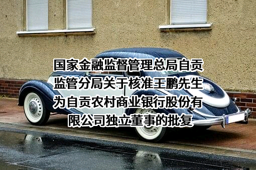 自贡农村商业银行股份有限公司