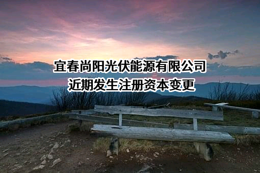 宜春尚阳光伏能源有限公司
