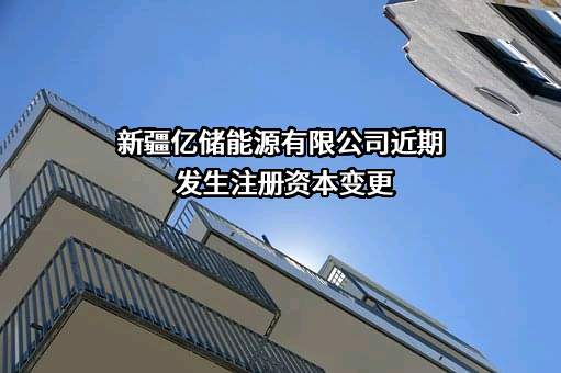 新疆亿储能源有限公司