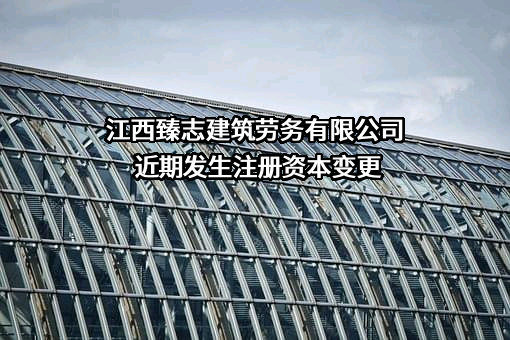 江西臻志建筑劳务有限公司
