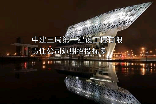 中建三局第一建设工程有限责任公司