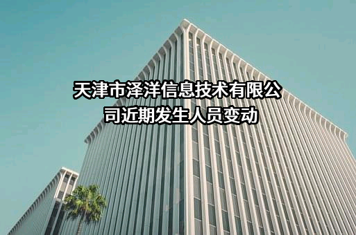 天津市泽洋信息技术有限公司