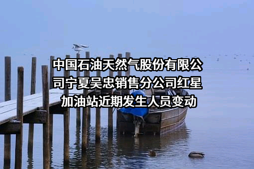 中国石油天然气股份有限公司宁夏吴忠销售分公司红星加油站