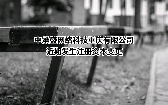 中承盛网络科技重庆有限公司