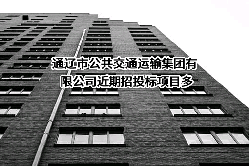 通辽市公共交通运输集团有限公司近期招投标项目多