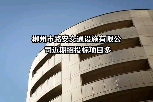 郴州市路安交通设施有限公司