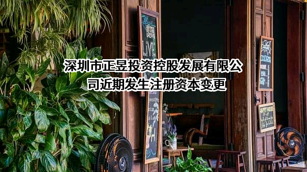 深圳市正昱投资控股发展有限公司