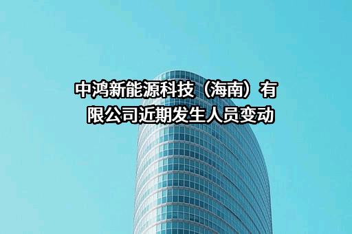 中鸿新能源科技（海南）有限公司