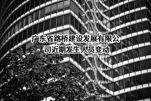 广东省路桥建设发展有限公司