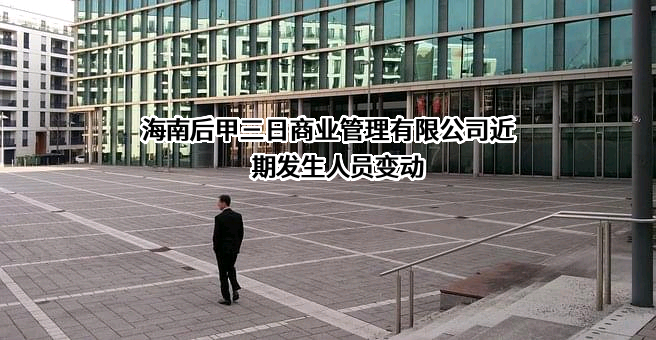 海南后甲三日商业管理有限公司