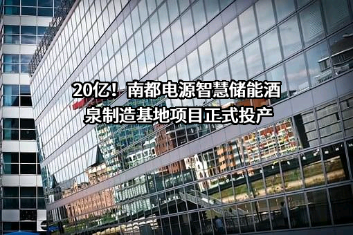 浙江南都电源动力股份有限公司