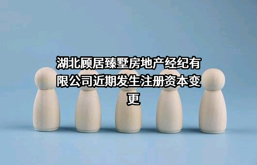 湖北顾居臻墅房地产经纪有限公司