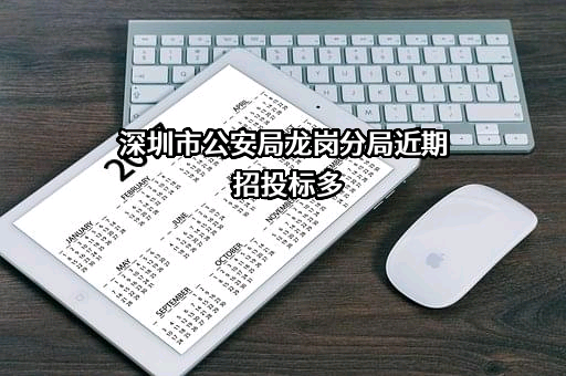 深圳市公安局龙岗分局近期招投标项目多