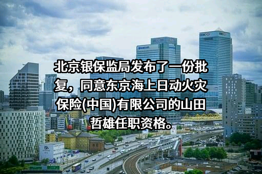 东京海上日动火灾保险（中国）有限公司