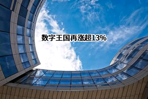 数字王国再涨超13%