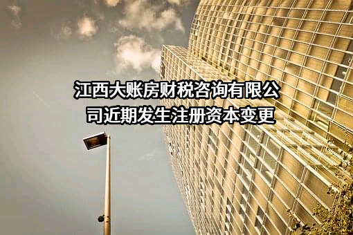 江西大账房财税咨询有限公司