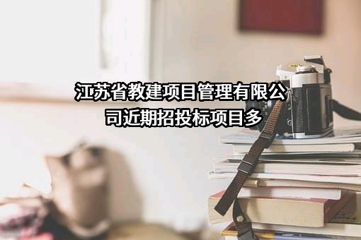 江苏省教建项目管理有限公司