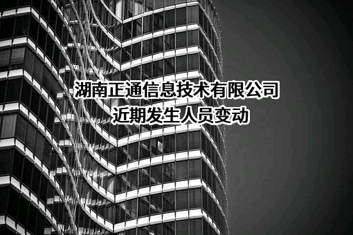 湖南正通信息技术有限公司