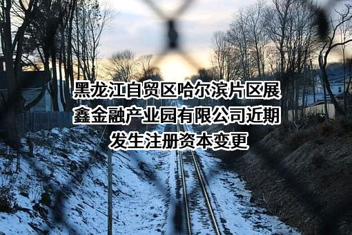 黑龙江自贸区哈尔滨片区展鑫金融产业园有限公司