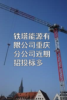 铁塔能源有限公司重庆分公司近期招投标项目多