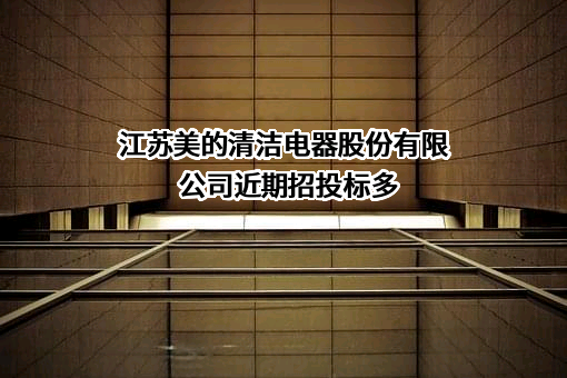 江苏美的清洁电器股份有限公司