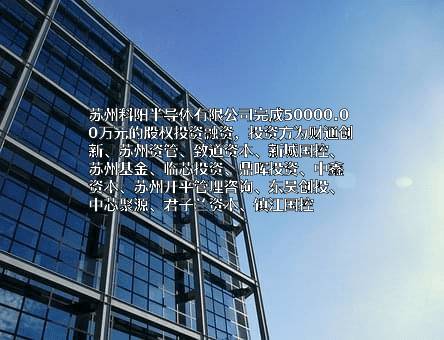 苏州科阳半导体有限公司