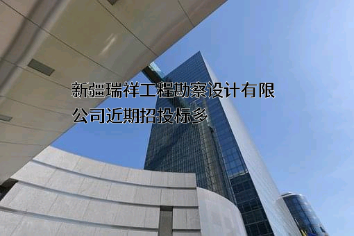 新疆瑞祥工程勘察设计有限公司