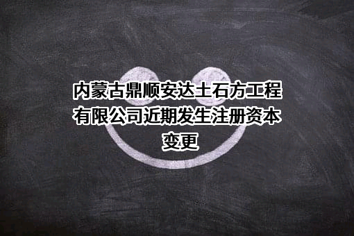 内蒙古鼎顺安达土石方工程有限公司