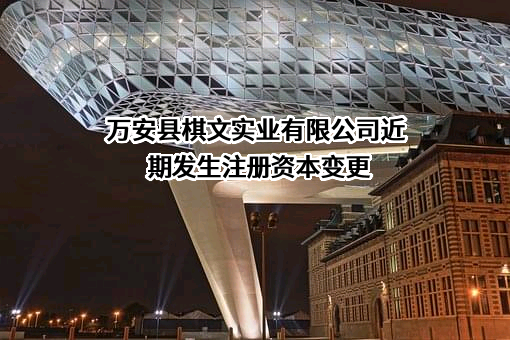 万安县棋文实业有限公司
