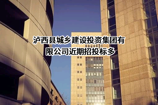 泸西县城乡建设投资集团有限公司