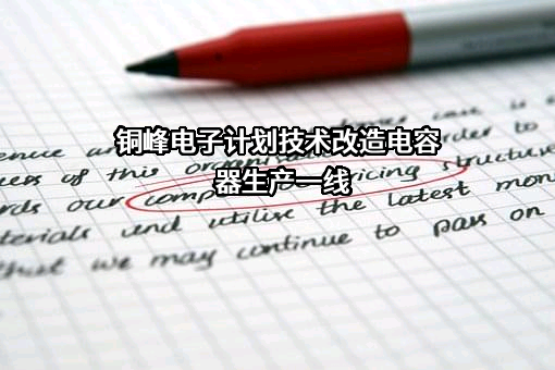 安徽铜峰电子股份有限公司