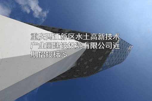 重庆两江新区水土高新技术产业园建设投资有限公司