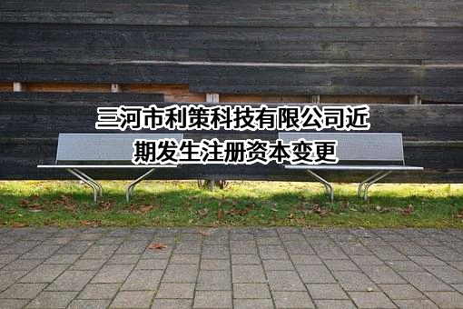 三河市利策科技有限公司