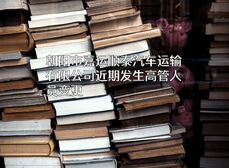 朝阳市嘉运顺泰汽车运输有限公司