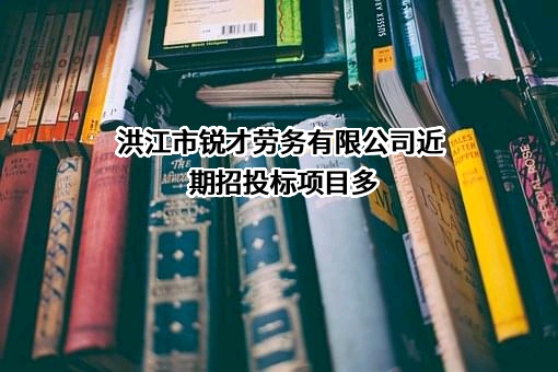 洪江市锐才劳务有限公司近期招投标项目多