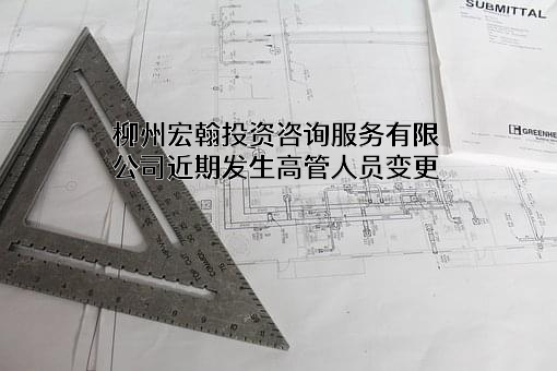 柳州宏翰投资咨询服务有限公司